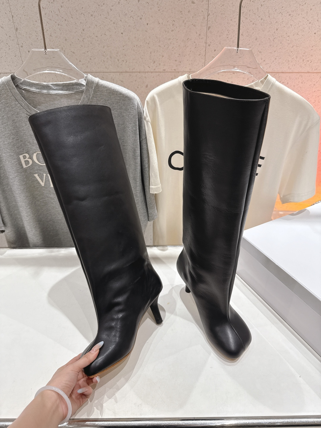 高版本出厂 MM6 马吉拉 Maison Margiela | 超有感的高跟高筒长靴👢秋冬火爆款超级有高