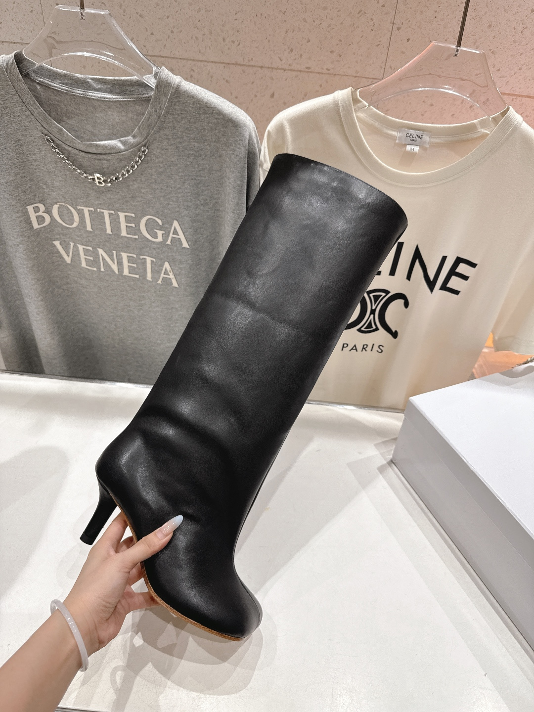 高版本出厂 MM6 马吉拉 Maison Margiela | 超有感的高跟高筒长靴👢秋冬火爆款超级有高