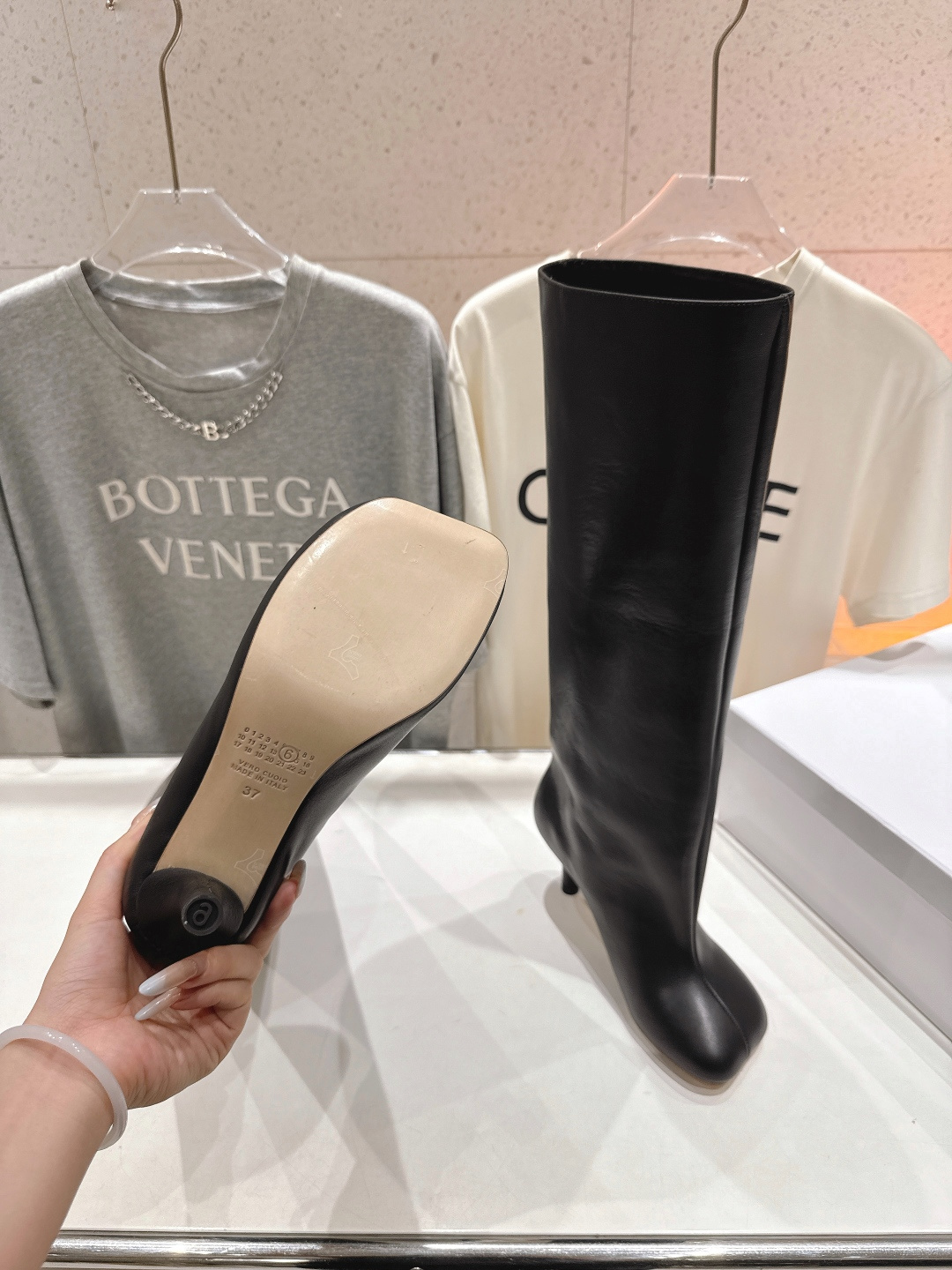 高版本出厂 MM6 马吉拉 Maison Margiela | 超有感的高跟高筒长靴👢秋冬火爆款超级有高