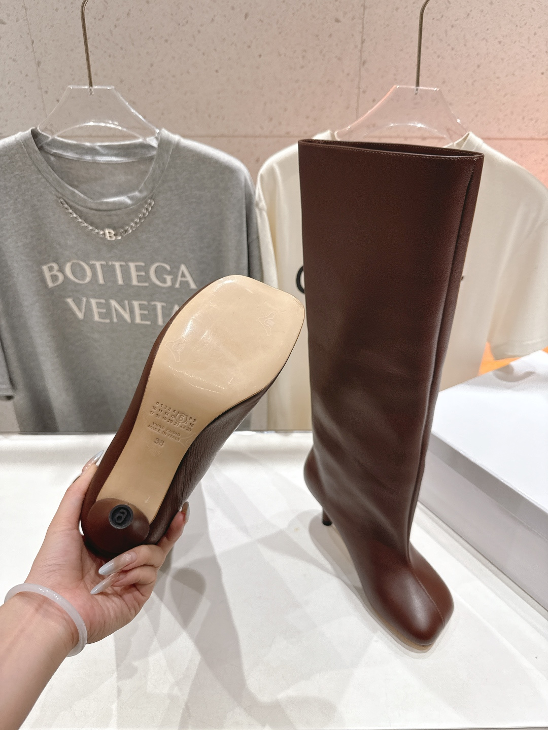 高版本出厂 MM6 马吉拉 Maison Margiela | 超有感的高跟高筒长靴👢秋冬火爆款超级有高