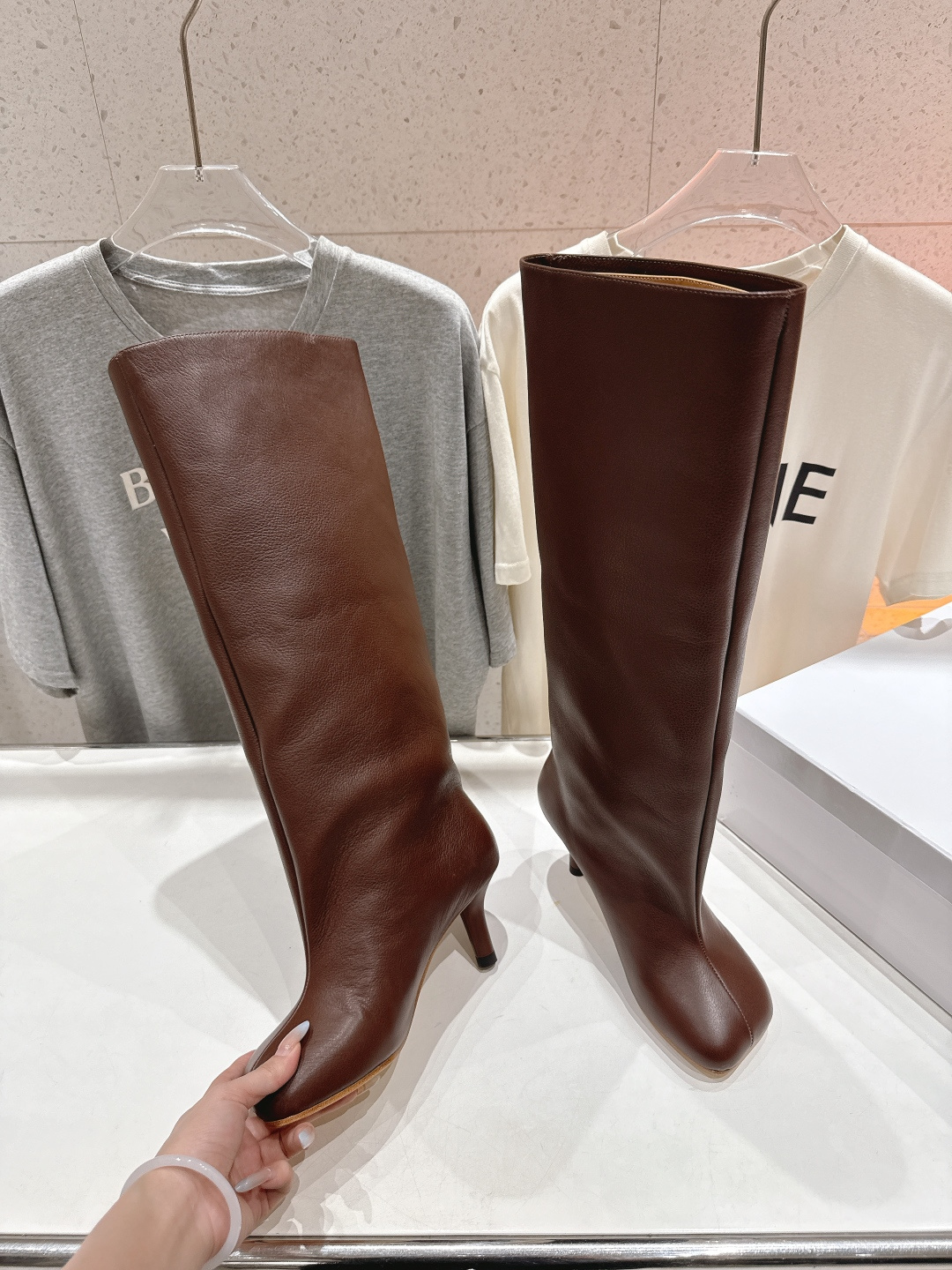 高版本出厂 MM6 马吉拉 Maison Margiela | 超有感的高跟高筒长靴👢秋冬火爆款超级有高