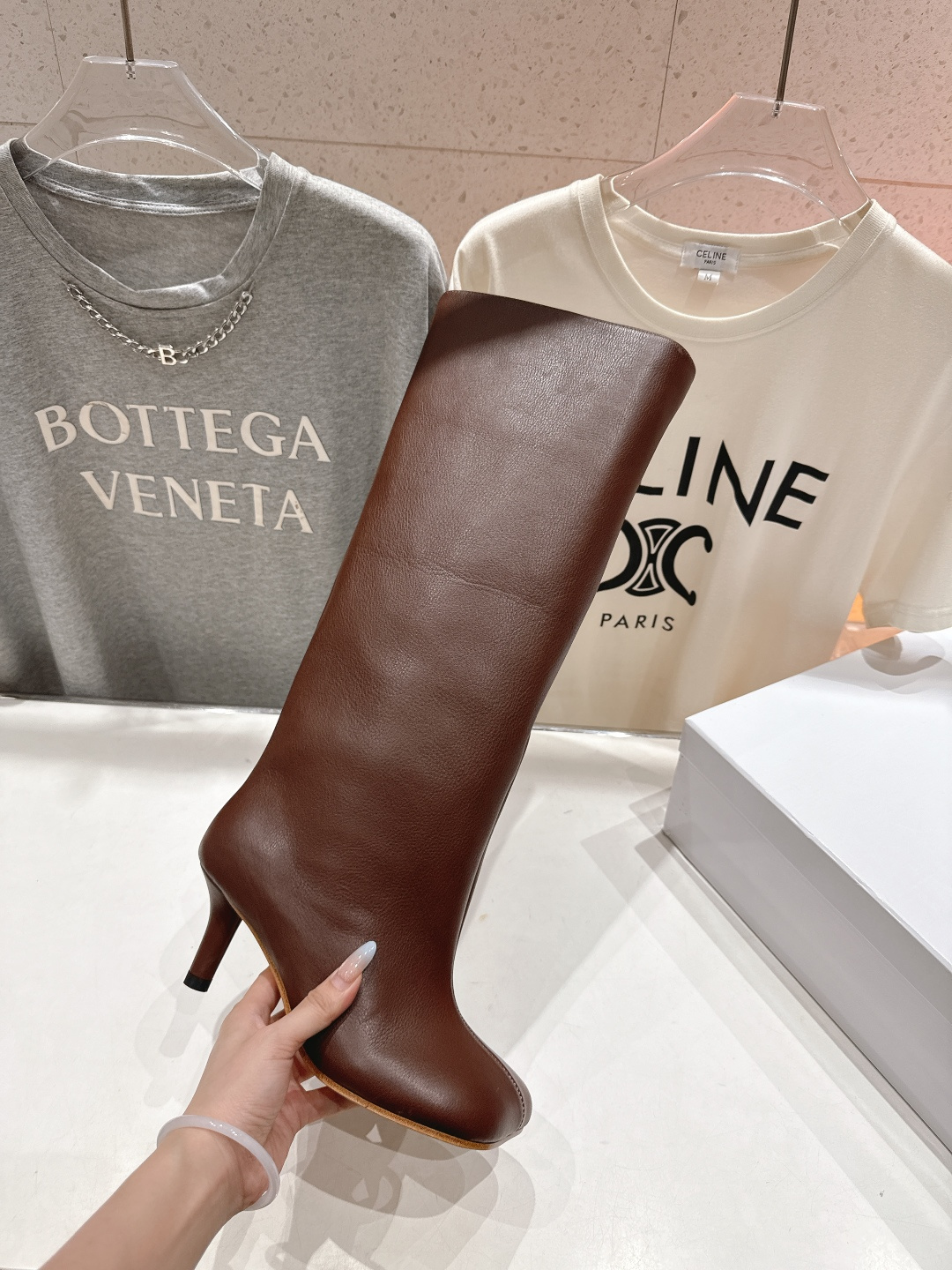 高版本出厂 MM6 马吉拉 Maison Margiela | 超有感的高跟高筒长靴👢秋冬火爆款超级有高