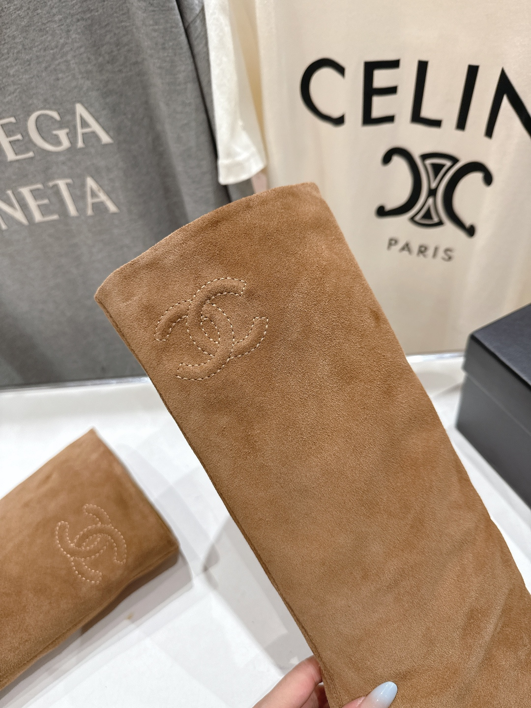 高版本出厂 Chanel… fw25ssnew F028小香2025秋冬新款长靴马丁靴，原版拆卸精准拷贝