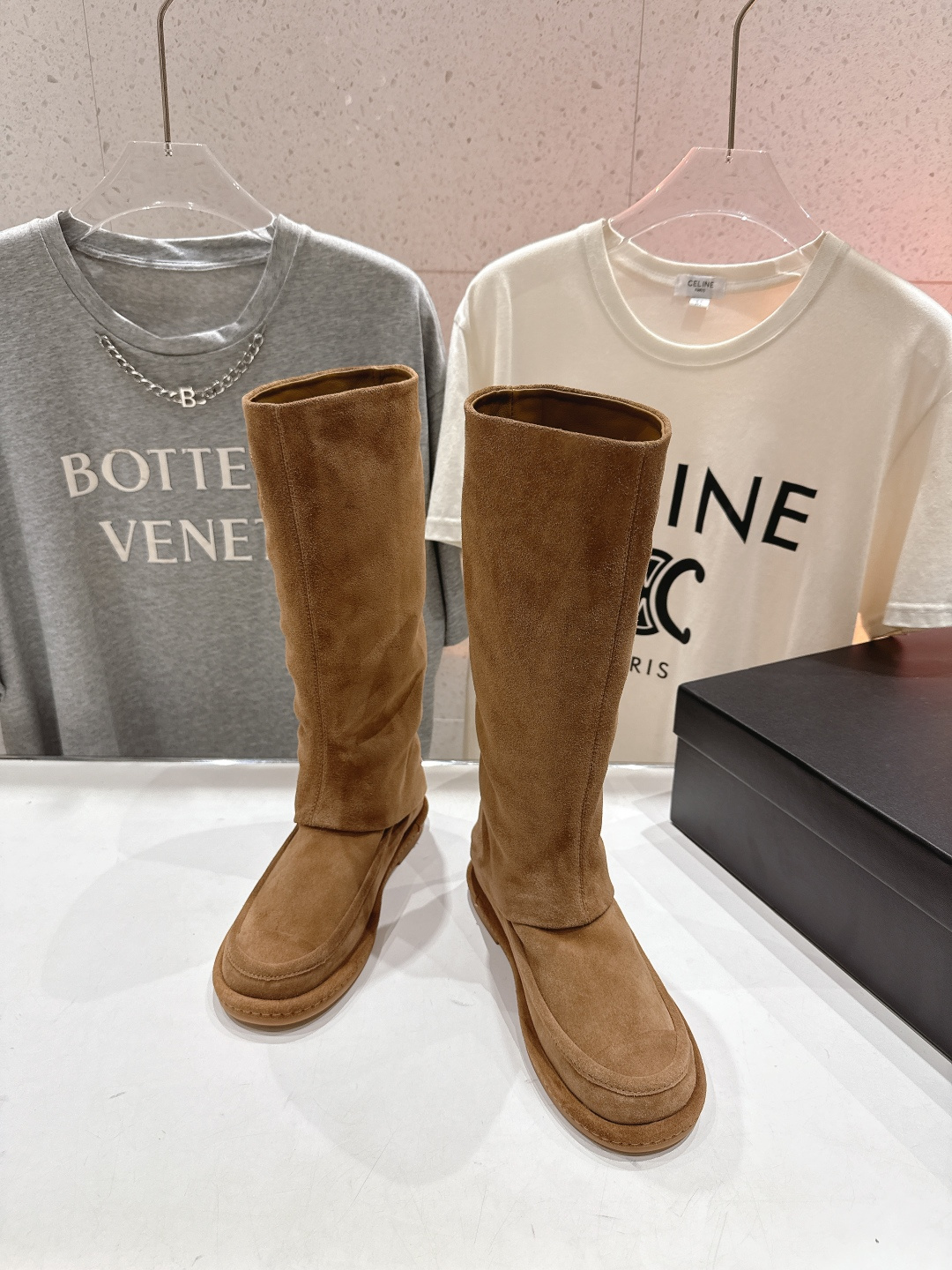 高版本出厂 Chanel… fw25ssnew F028小香2025秋冬新款长靴马丁靴，原版拆卸精准拷贝