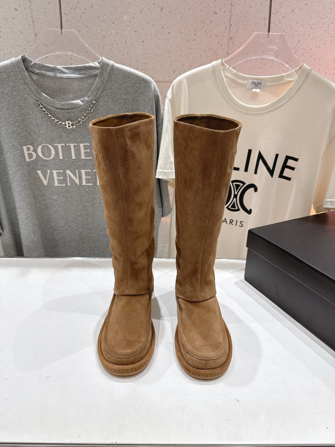 高版本出厂 Chanel… fw25ssnew F028小香2025秋冬新款长靴马丁靴，原版拆卸精准拷贝