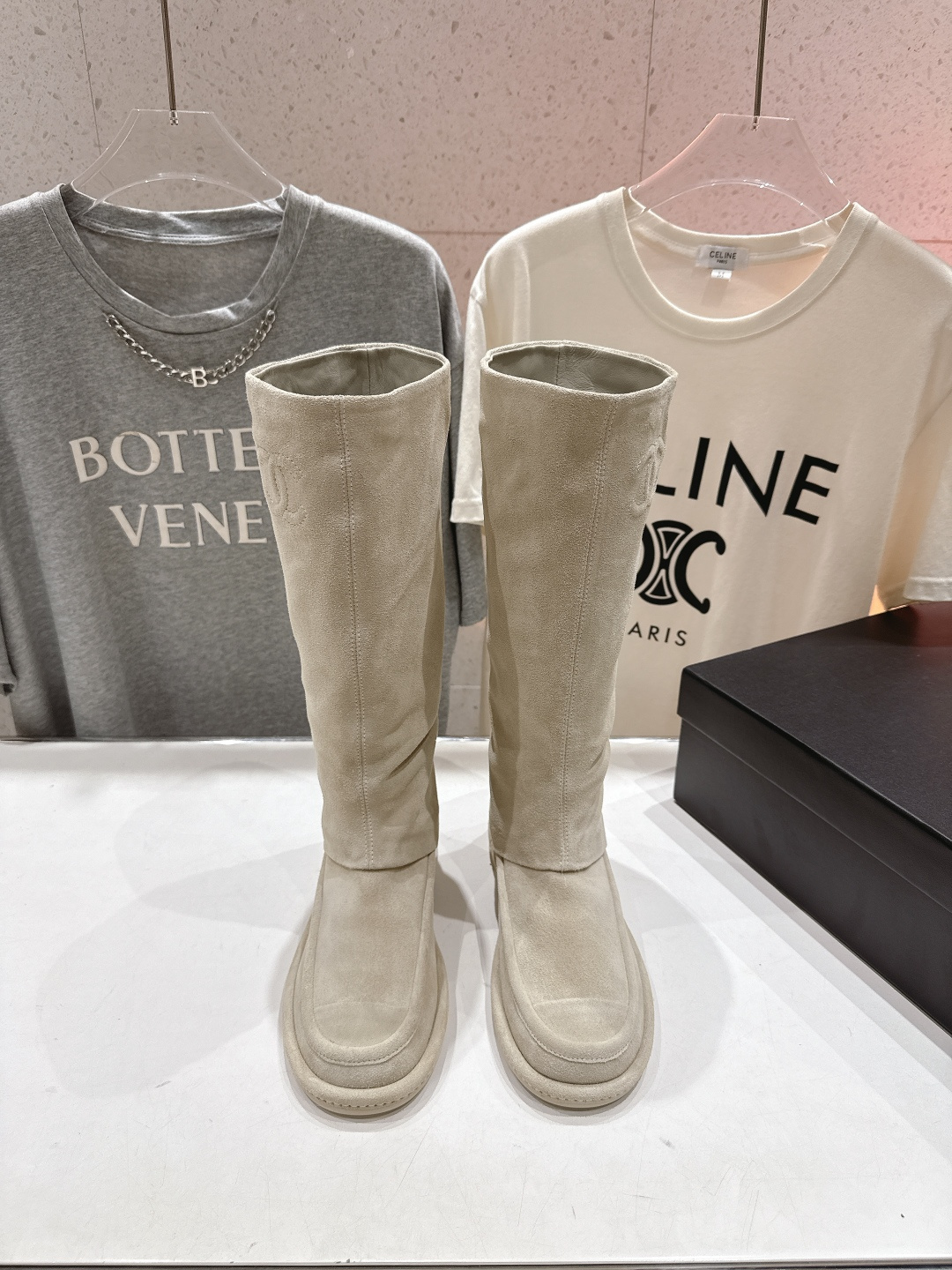 高版本出厂 Chanel… fw25ssnew F028小香2025秋冬新款长靴马丁靴，原版拆卸精准拷贝