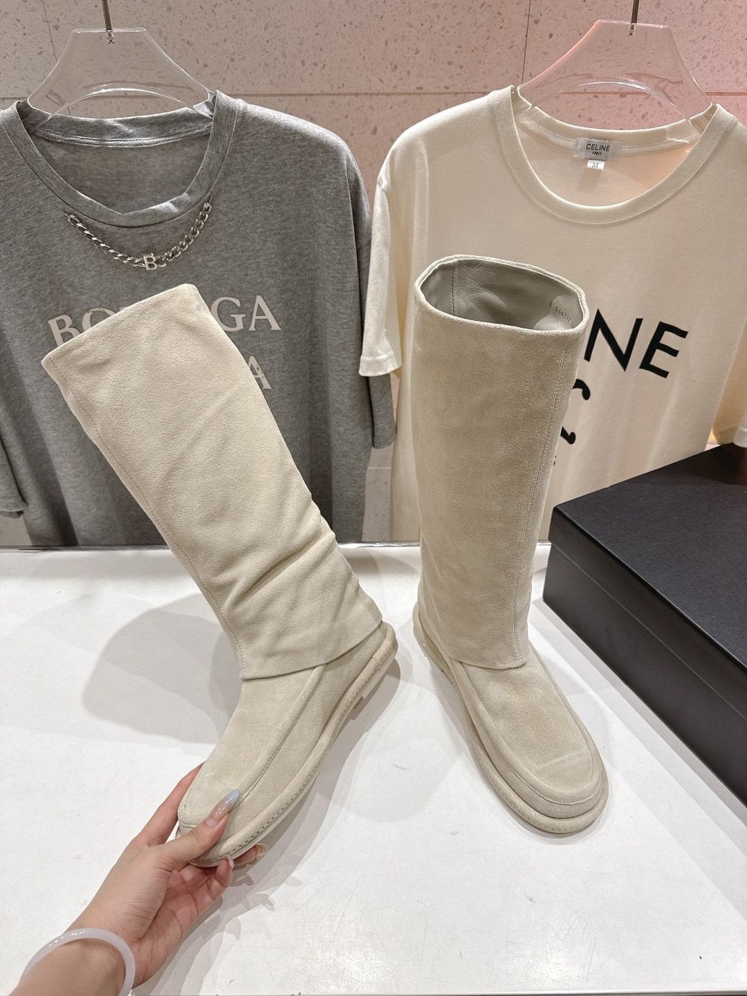 高版本出厂 Chanel… fw25ssnew F028小香2025秋冬新款长靴马丁靴，原版拆卸精准拷贝