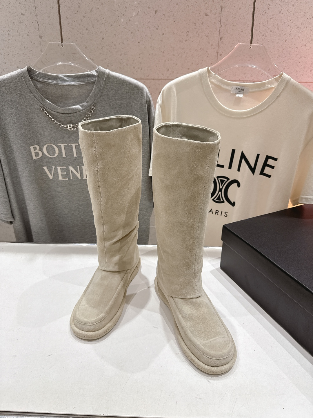 高版本出厂 Chanel… fw25ssnew F028小香2025秋冬新款长靴马丁靴，原版拆卸精准拷贝