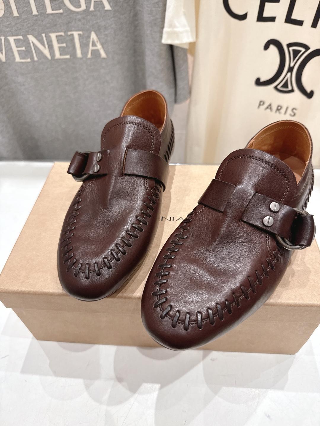 顶级出厂 Renian 小众潮牌～F028新款平底乐福鞋阿甘鞋饼干鞋休闲鞋网红明星小红书狂追热推 发售蠢