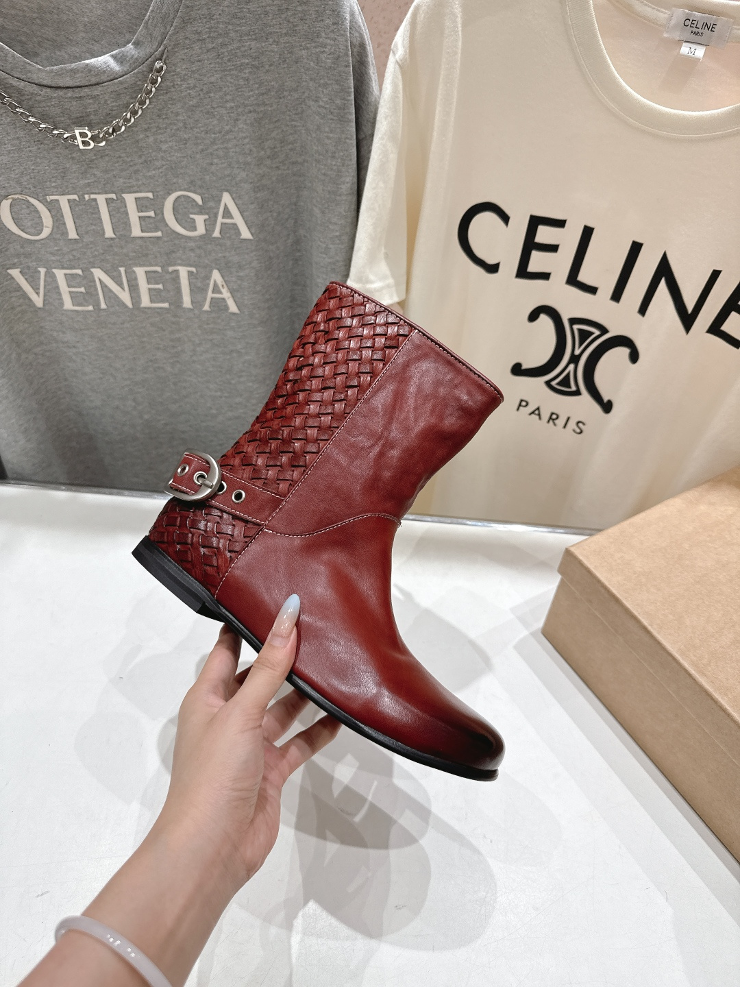 顶级出厂 Renian 小众潮牌～F028秋冬新款复古英伦风切尔西短靴马丁靴网红明星小红书狂追热推 发售