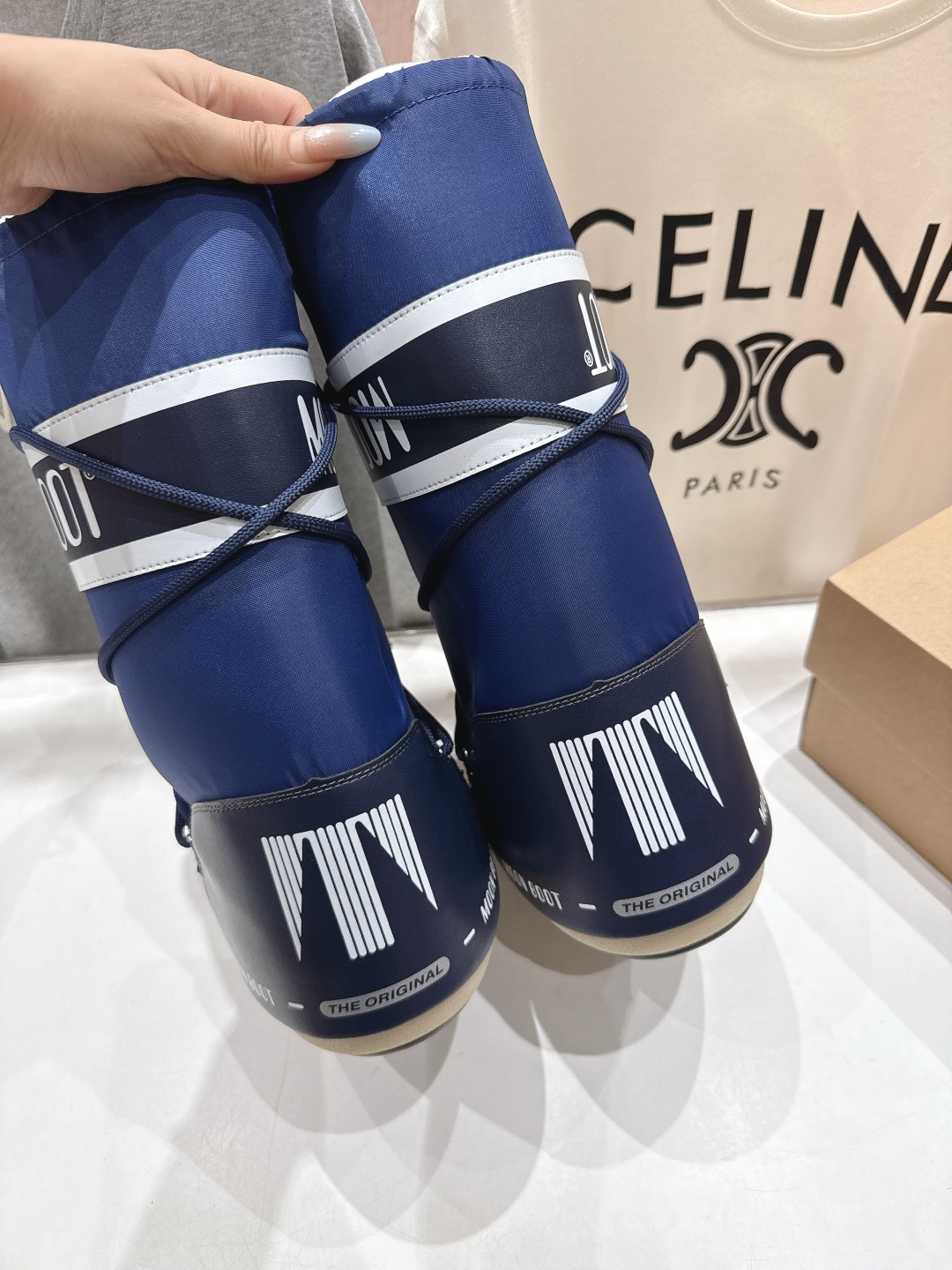 高版本出厂 Moon Boot F060 2025ss秋冬季爆款保暖厚底雪地靴 【丑萌月亮雪地靴】忘了U