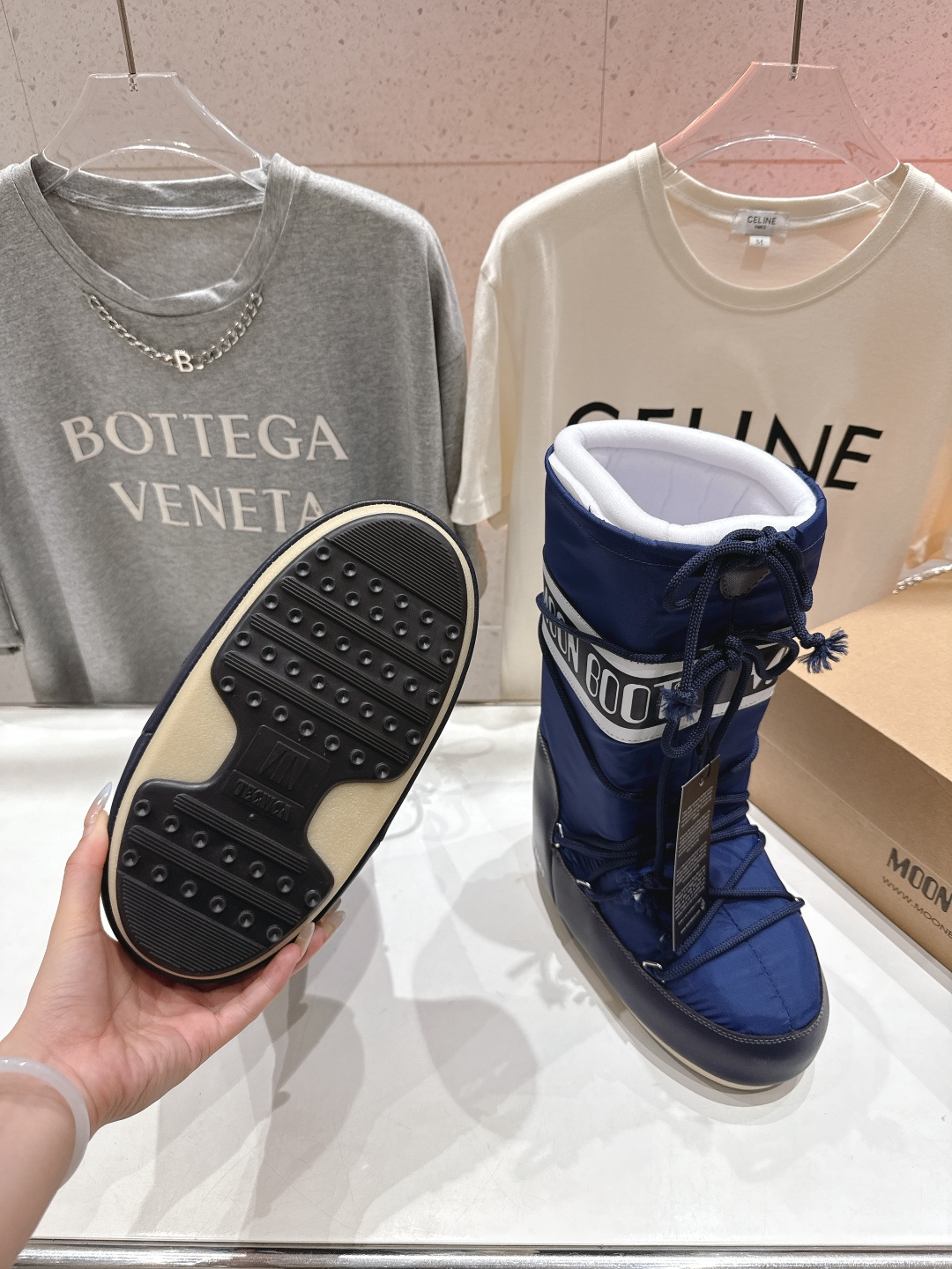 高版本出厂 Moon Boot F060 2025ss秋冬季爆款保暖厚底雪地靴 【丑萌月亮雪地靴】忘了U