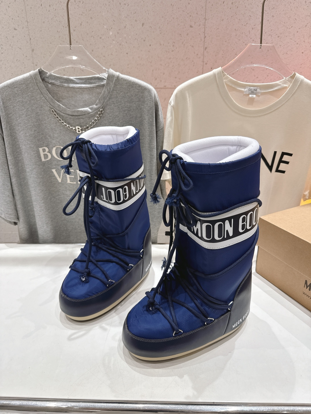 高版本出厂 Moon Boot F060 2025ss秋冬季爆款保暖厚底雪地靴 【丑萌月亮雪地靴】忘了U