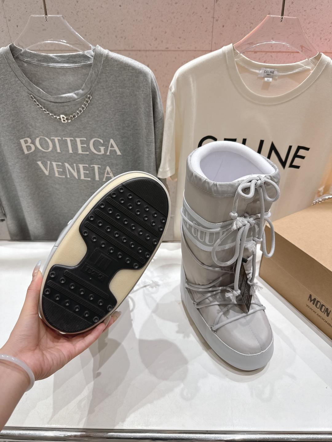 高版本出厂 Moon Boot F060 2025ss秋冬季爆款保暖厚底雪地靴 【丑萌月亮雪地靴】忘了U