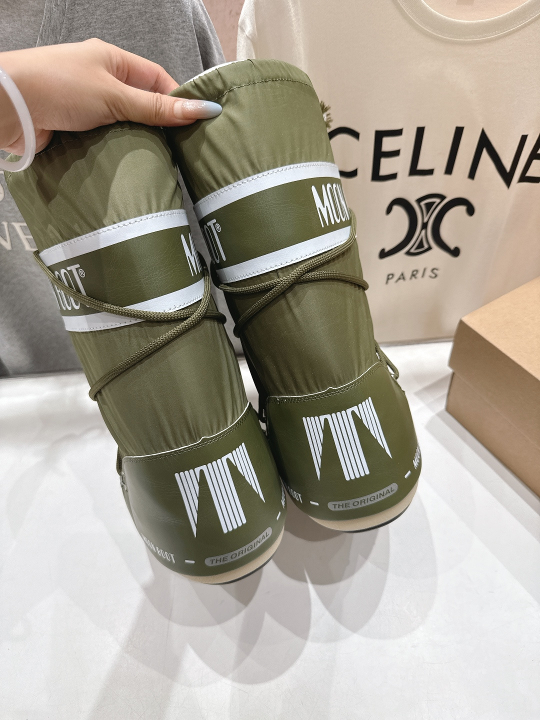 高版本出厂 Moon Boot F060 2025ss秋冬季爆款保暖厚底雪地靴 【丑萌月亮雪地靴】忘了U