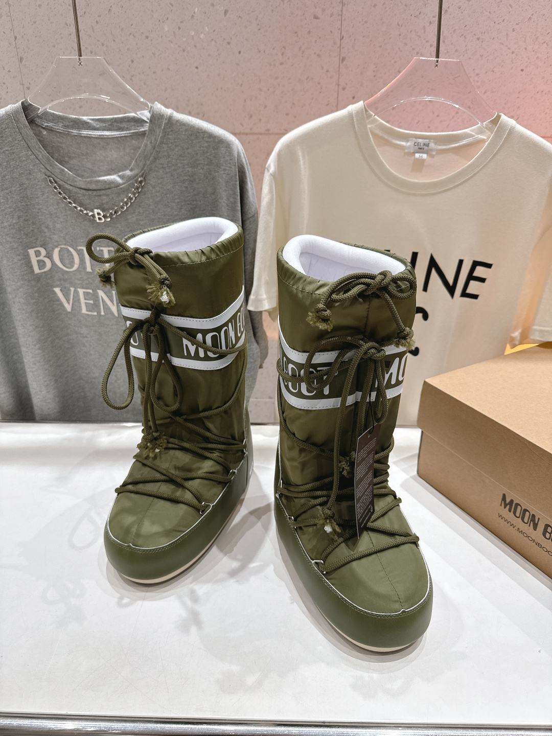 高版本出厂 Moon Boot F060 2025ss秋冬季爆款保暖厚底雪地靴 【丑萌月亮雪地靴】忘了U