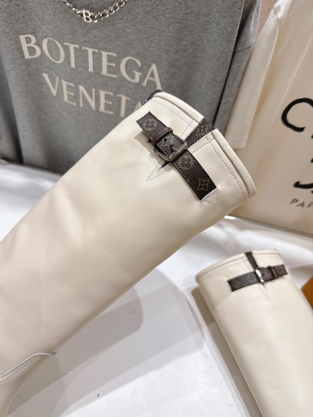 高版本出厂 LOUIS VUITTON 25ss LV驴牌新款英伦风帅气马丁靴骑士靴长靴楦型百搭瘦脚yy