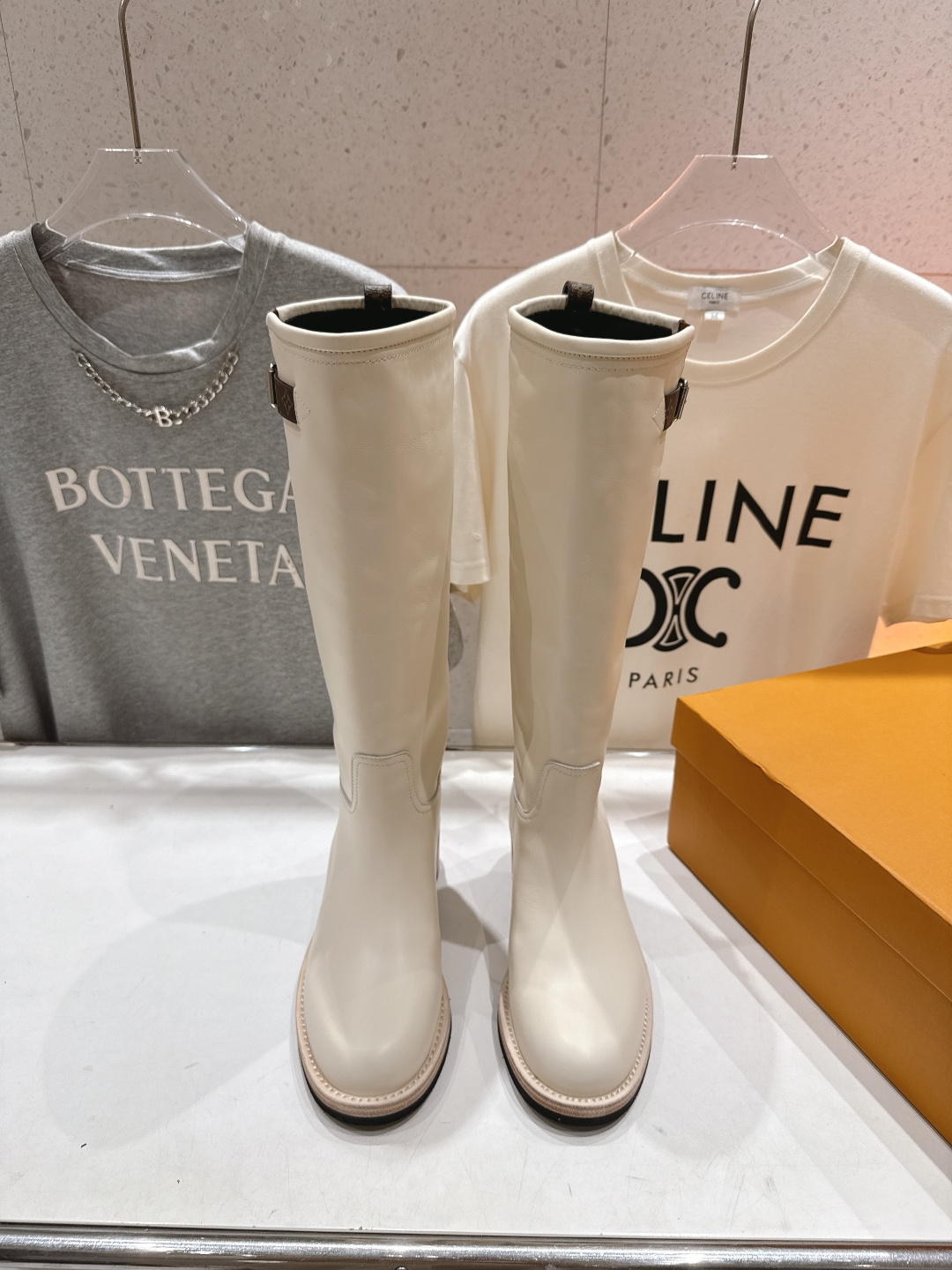 高版本出厂 LOUIS VUITTON 25ss LV驴牌新款英伦风帅气马丁靴骑士靴长靴楦型百搭瘦脚yy