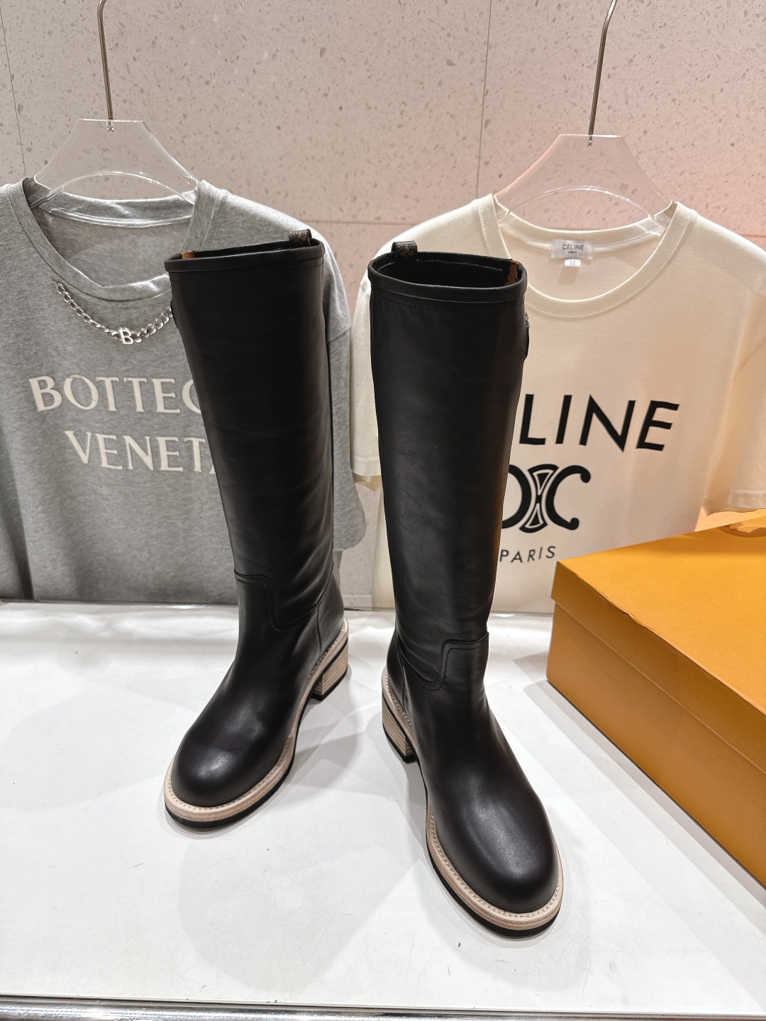 高版本出厂 LOUIS VUITTON 25ss LV驴牌新款英伦风帅气马丁靴骑士靴长靴楦型百搭瘦脚yy