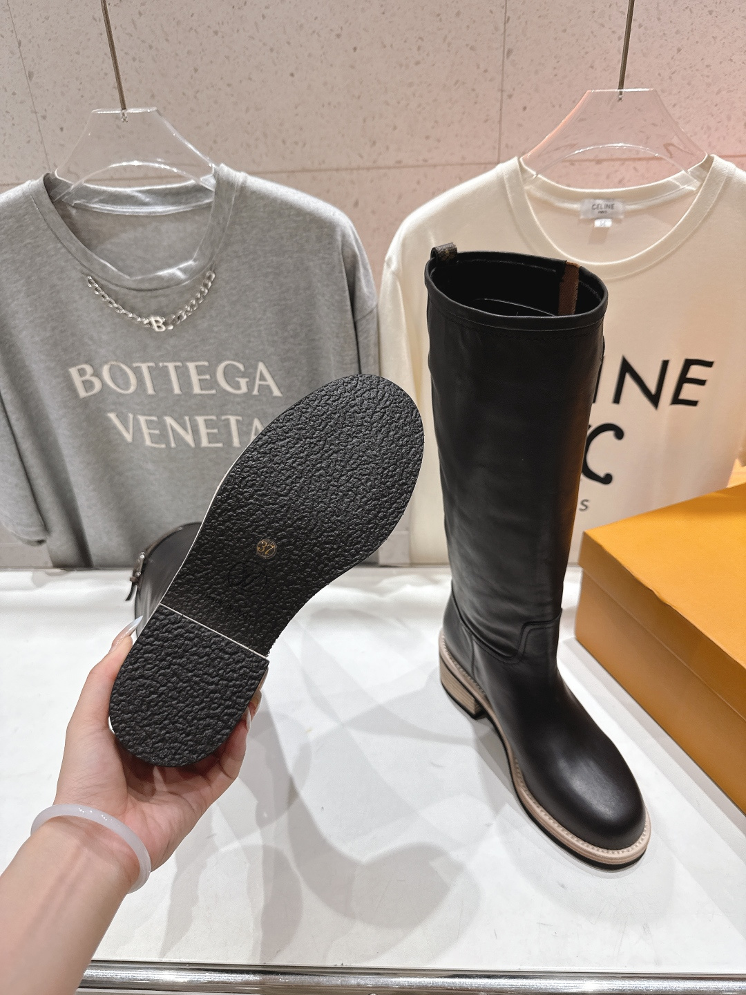 高版本出厂 LOUIS VUITTON 25ss LV驴牌新款英伦风帅气马丁靴骑士靴长靴楦型百搭瘦脚yy