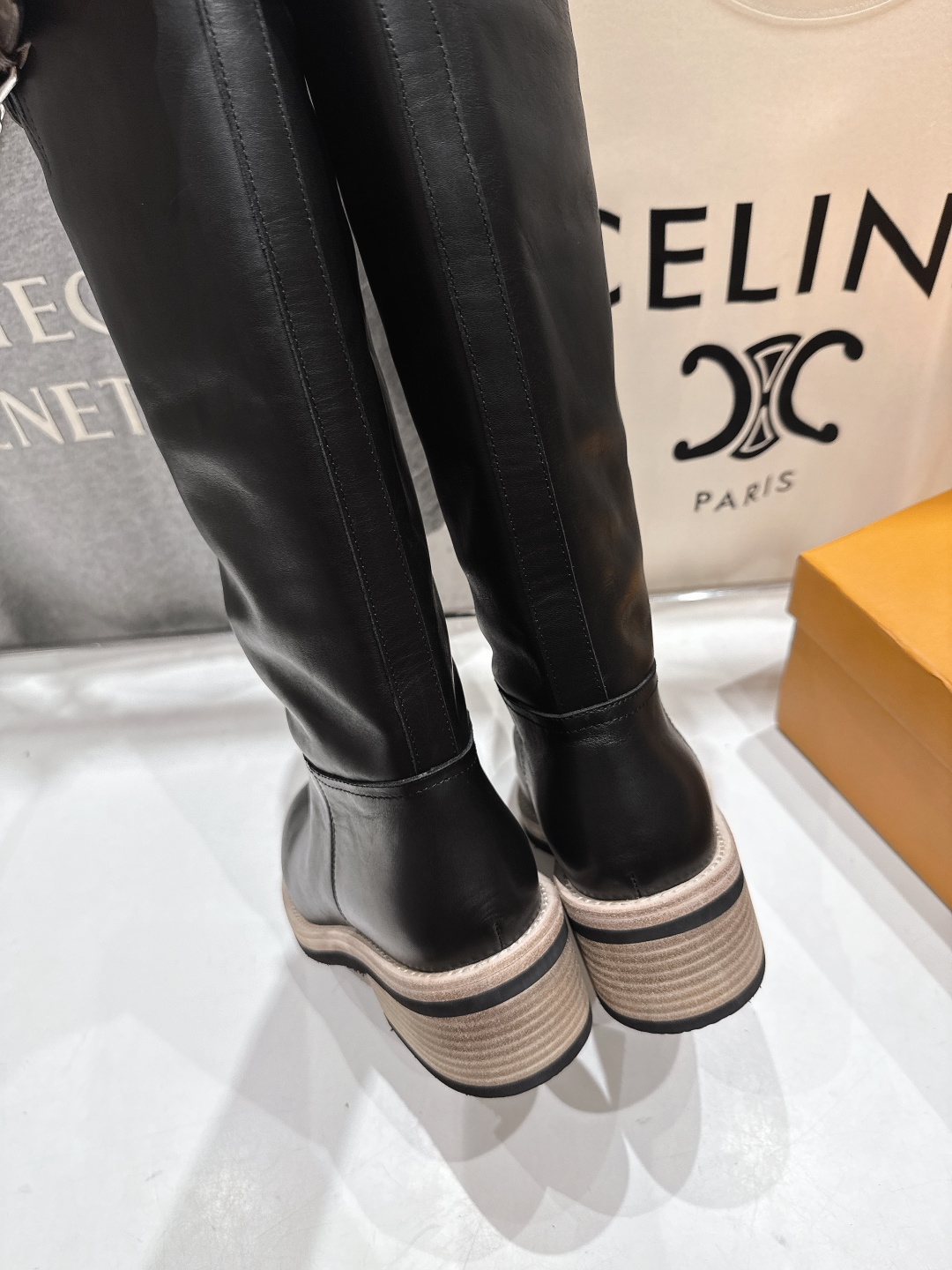 高版本出厂 LOUIS VUITTON 25ss LV驴牌新款英伦风帅气马丁靴骑士靴长靴楦型百搭瘦脚yy