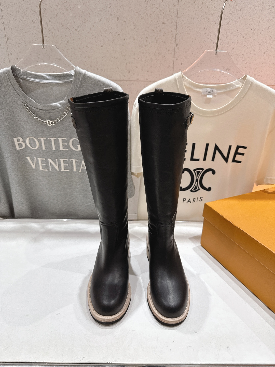 高版本出厂 LOUIS VUITTON 25ss LV驴牌新款英伦风帅气马丁靴骑士靴长靴楦型百搭瘦脚yy