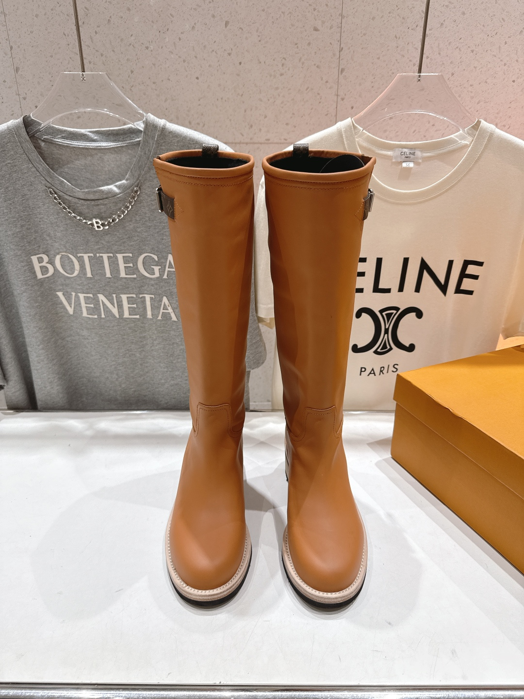 高版本出厂 LOUIS VUITTON 25ss LV驴牌新款英伦风帅气马丁靴骑士靴长靴楦型百搭瘦脚yy