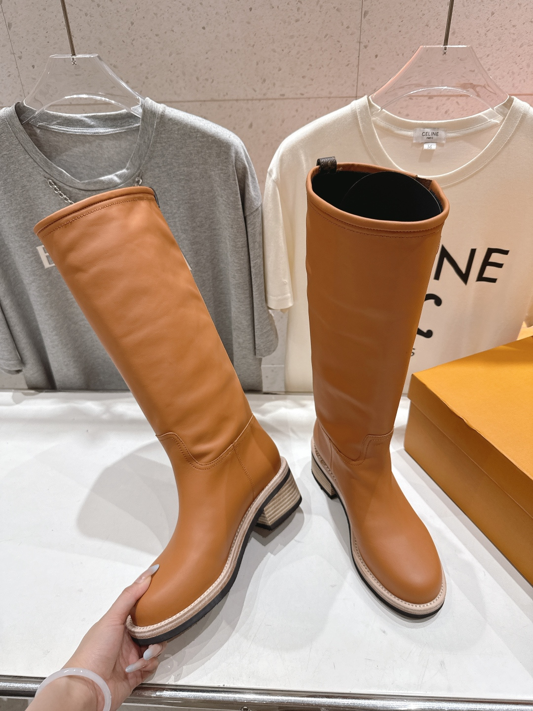 高版本出厂 LOUIS VUITTON 25ss LV驴牌新款英伦风帅气马丁靴骑士靴长靴楦型百搭瘦脚yy