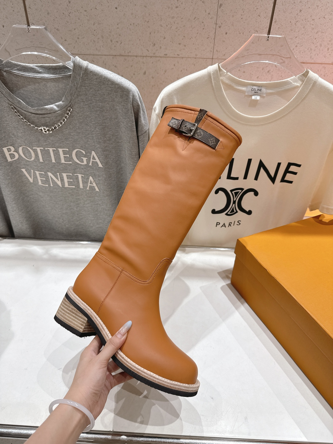 高版本出厂 LOUIS VUITTON 25ss LV驴牌新款英伦风帅气马丁靴骑士靴长靴楦型百搭瘦脚yy