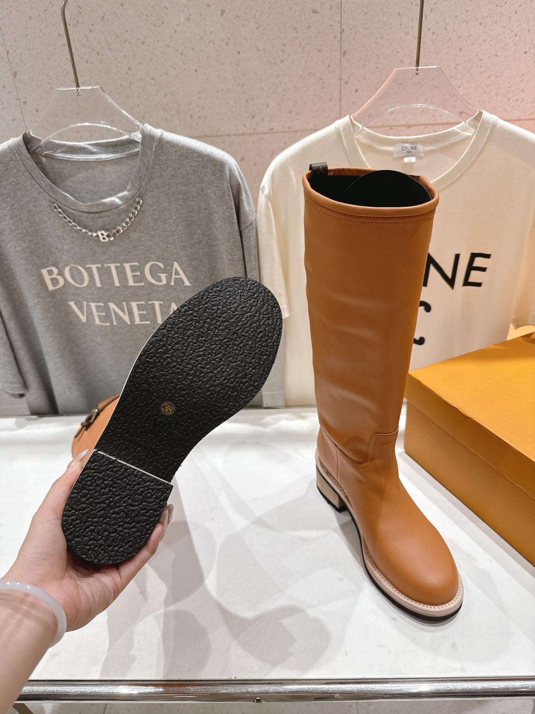 高版本出厂 LOUIS VUITTON 25ss LV驴牌新款英伦风帅气马丁靴骑士靴长靴楦型百搭瘦脚yy