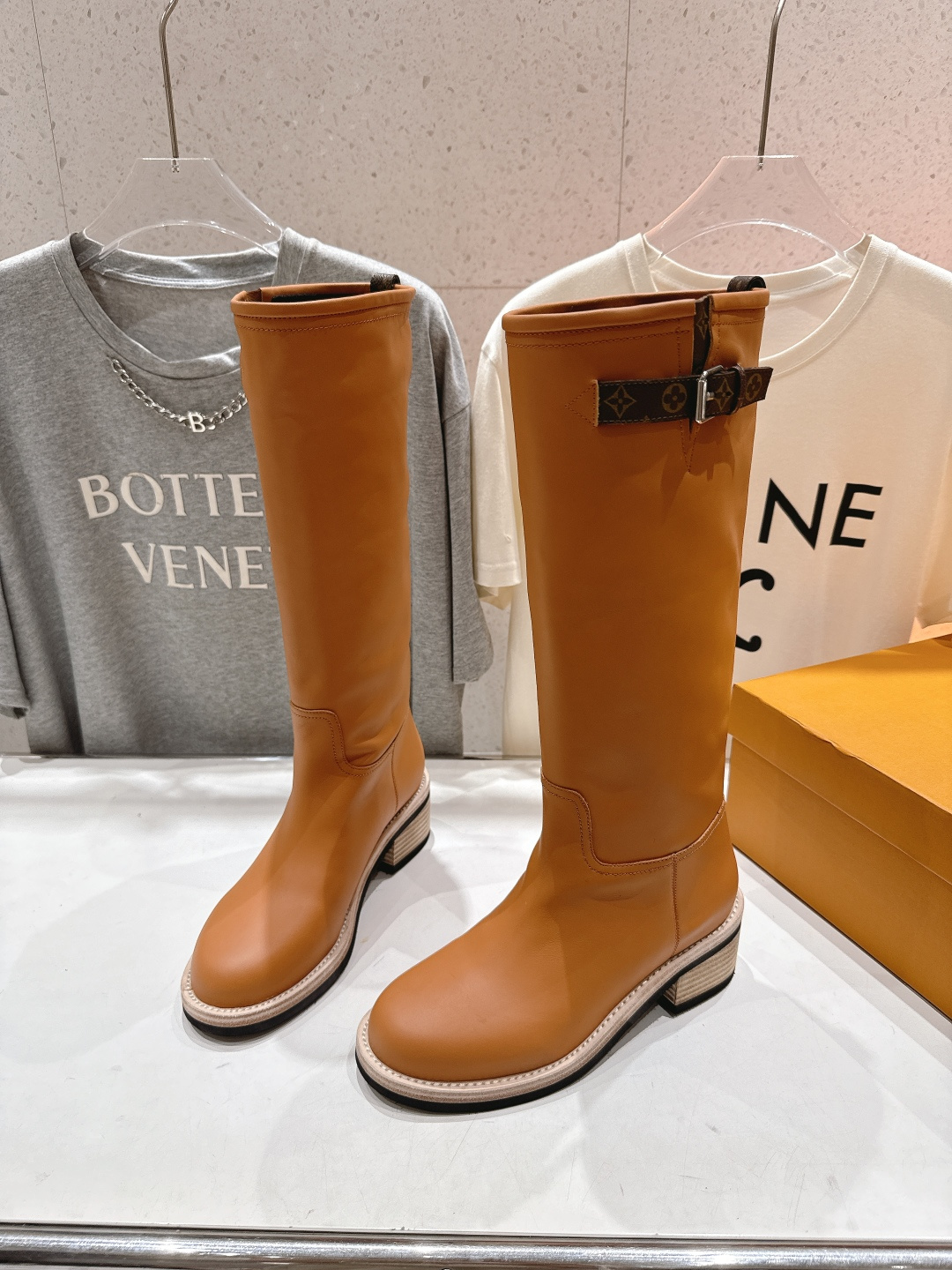 高版本出厂 LOUIS VUITTON 25ss LV驴牌新款英伦风帅气马丁靴骑士靴长靴楦型百搭瘦脚yy