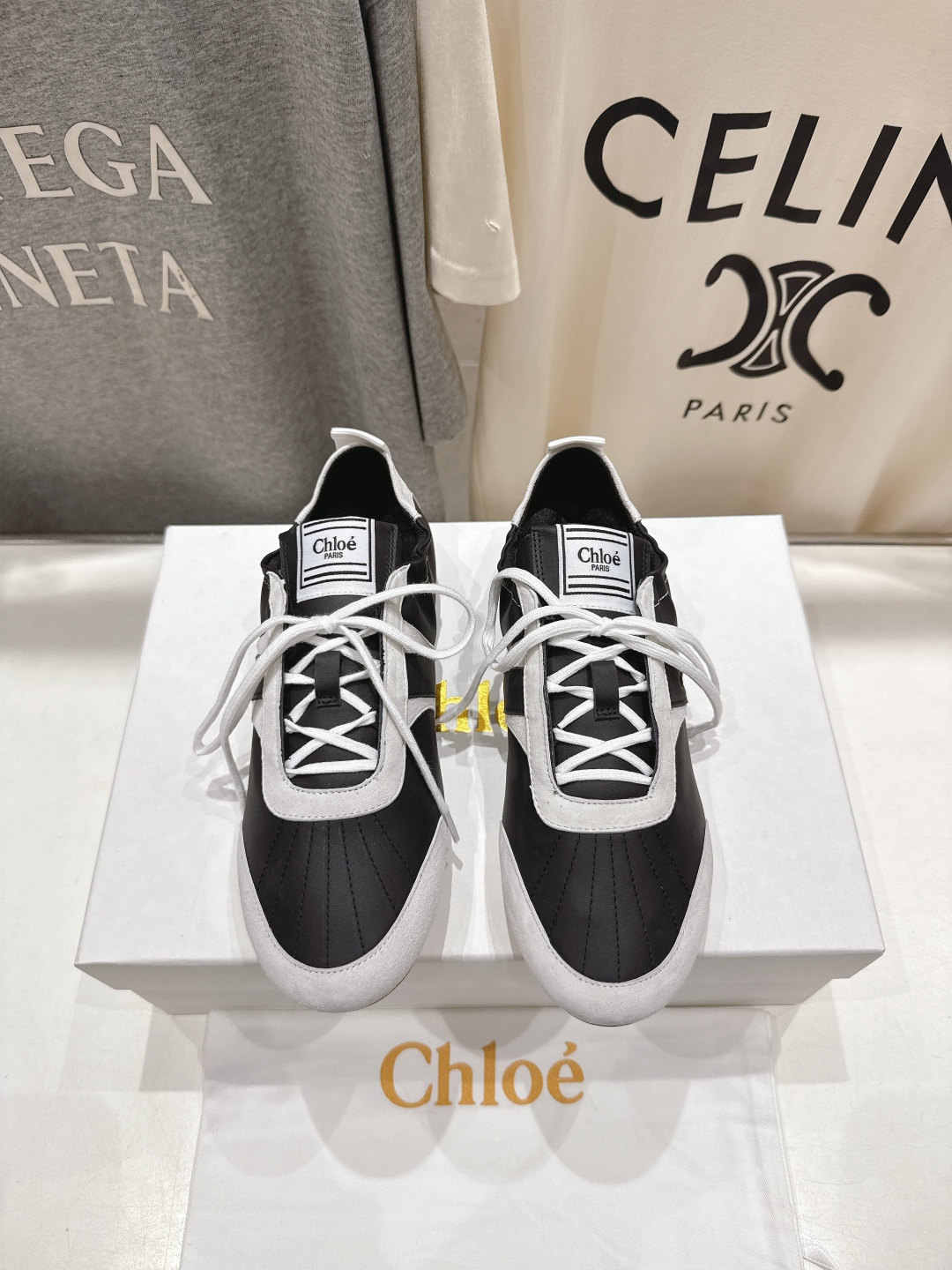 高版本出厂 Chloe 克洛伊F022 new arrival～蔻依25ss全新KICK小白鞋系列休闲跑