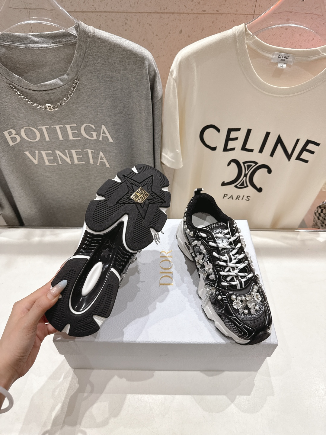 高版本出厂 毛里加20 Dior*迪奥D家2025ss秋季走秀新款休闲运动鞋老爹鞋 可做毛里原版购入开发