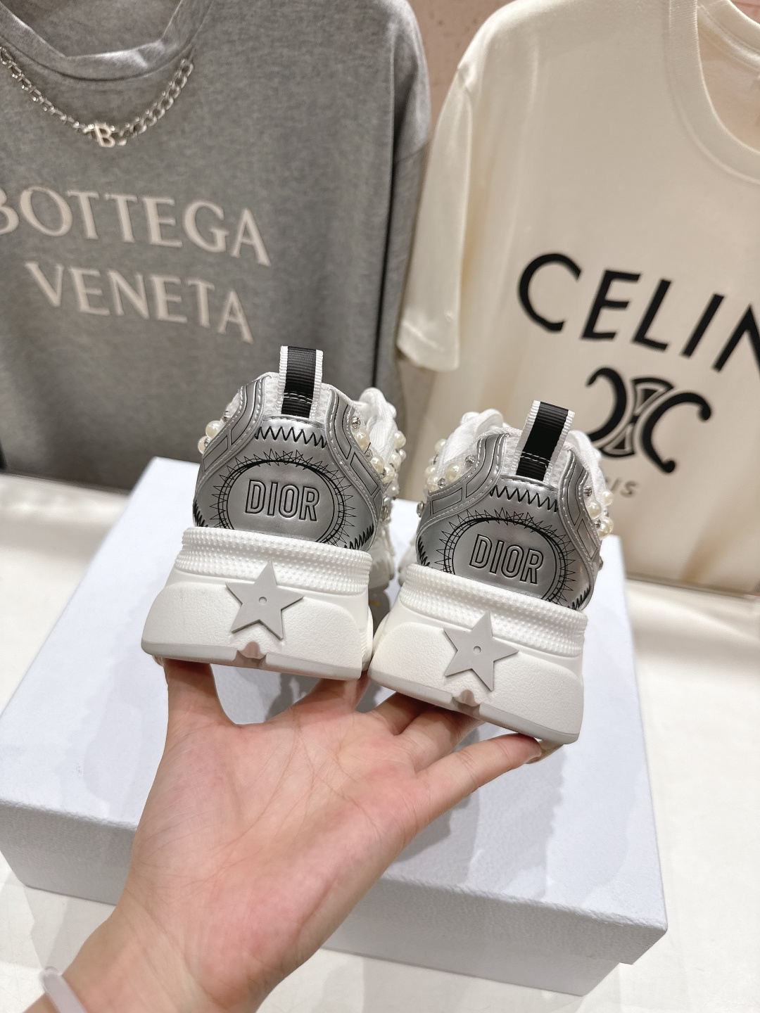 高版本出厂 毛里加20 Dior*迪奥D家2025ss秋季走秀新款休闲运动鞋老爹鞋 可做毛里原版购入开发