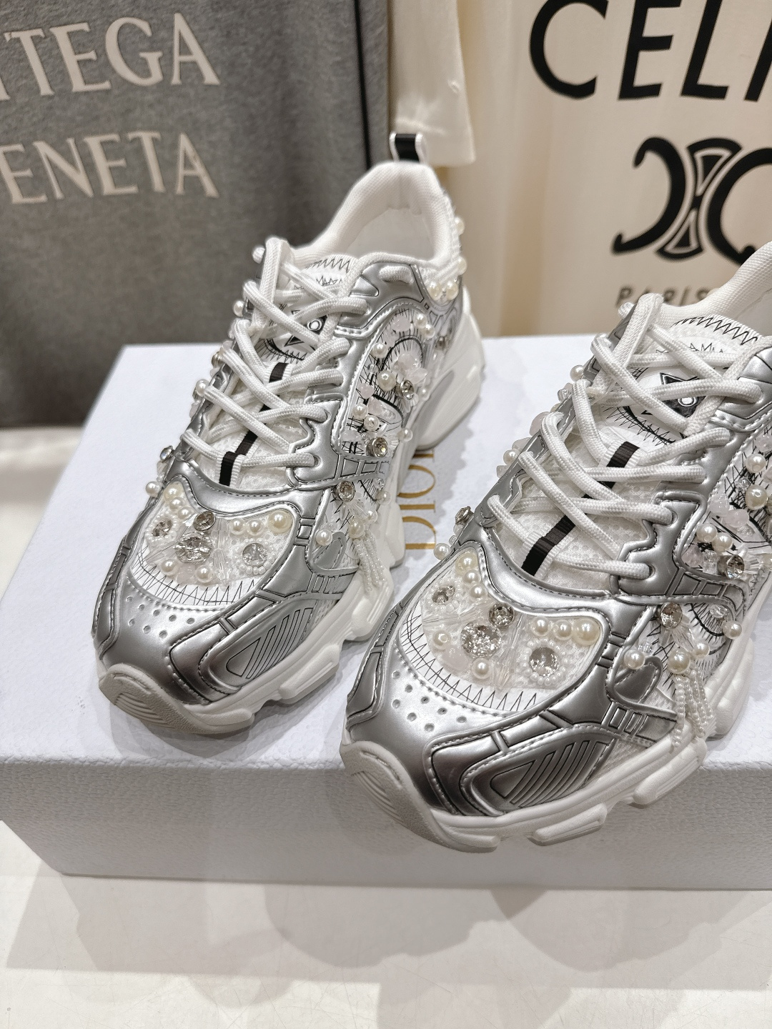 高版本出厂 毛里加20 Dior*迪奥D家2025ss秋季走秀新款休闲运动鞋老爹鞋 可做毛里原版购入开发