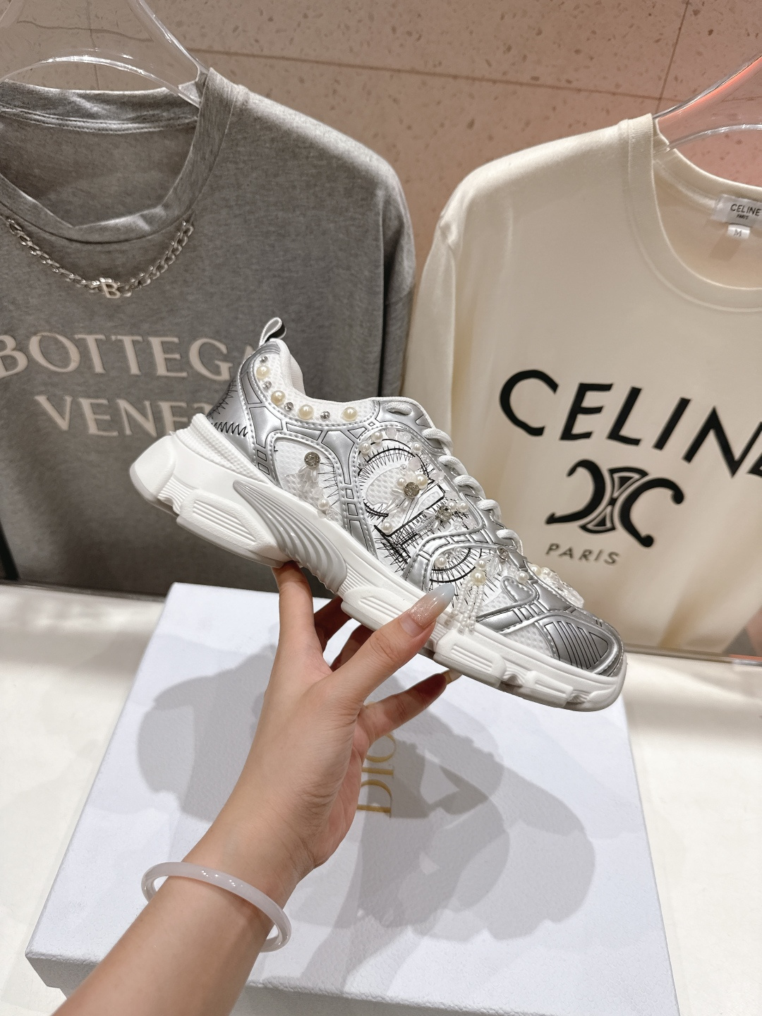 高版本出厂 毛里加20 Dior*迪奥D家2025ss秋季走秀新款休闲运动鞋老爹鞋 可做毛里原版购入开发