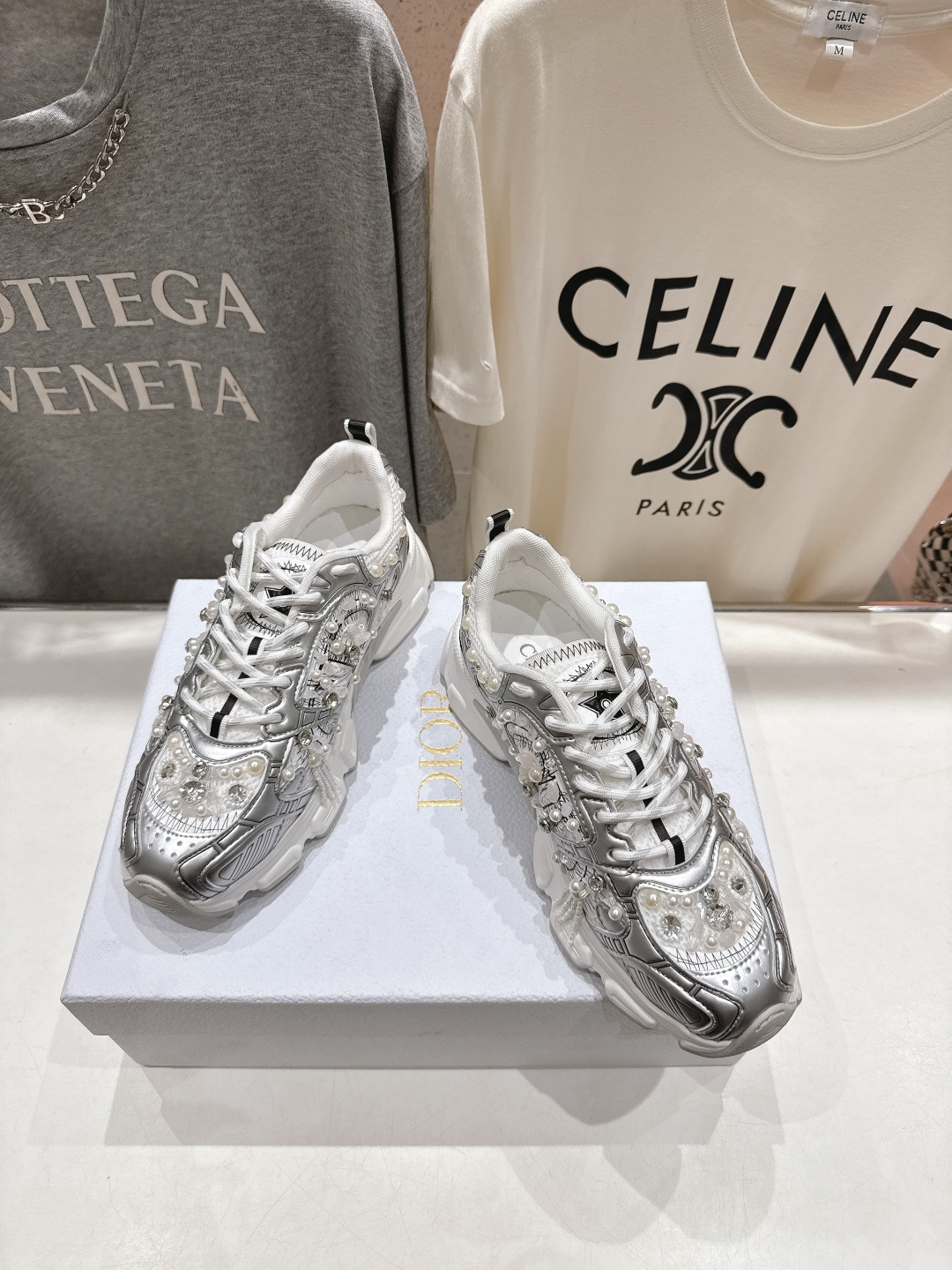 高版本出厂 毛里加20 Dior*迪奥D家2025ss秋季走秀新款休闲运动鞋老爹鞋 可做毛里原版购入开发