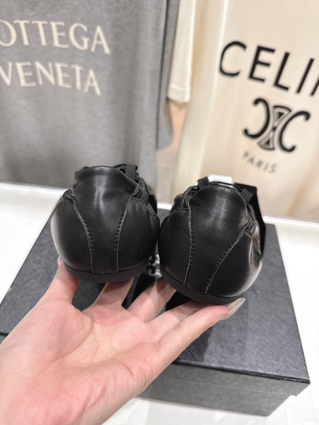 高版本出厂 Prada*普拉达P家F029 25ssfw～new新款系带玛丽珍休闲鞋芭蕾舞鞋，低调奢华懒