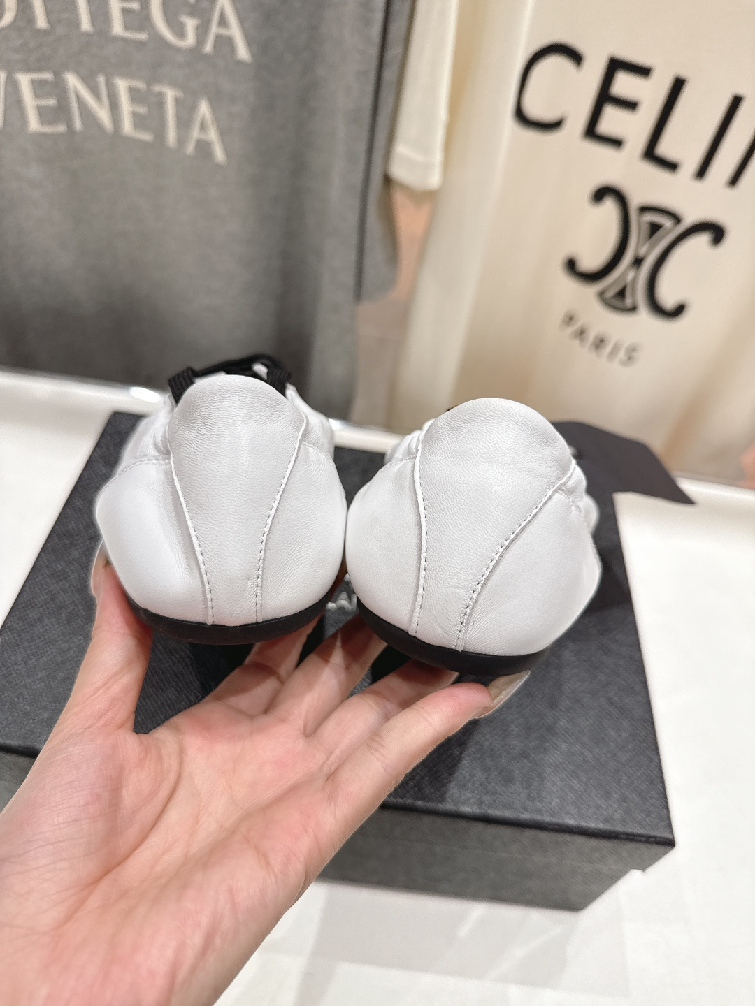 高版本出厂 Prada*普拉达P家F029 25ssfw～new新款系带玛丽珍休闲鞋芭蕾舞鞋，低调奢华懒