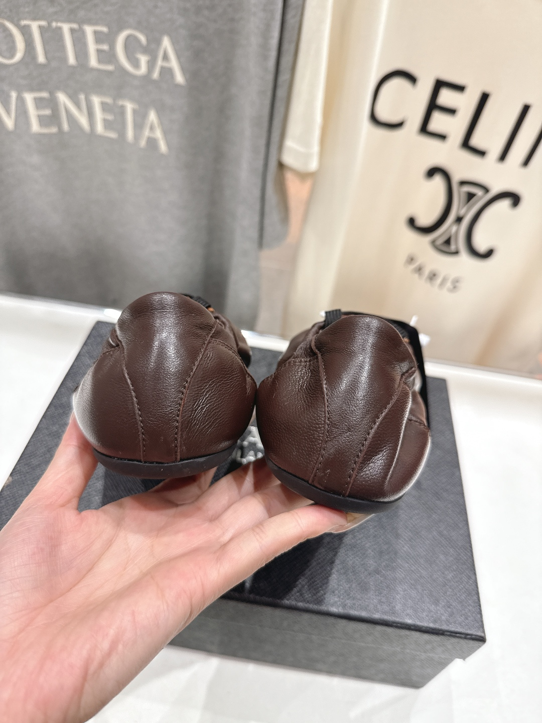 高版本出厂 Prada*普拉达P家F029 25ssfw～new新款系带玛丽珍休闲鞋芭蕾舞鞋，低调奢华懒