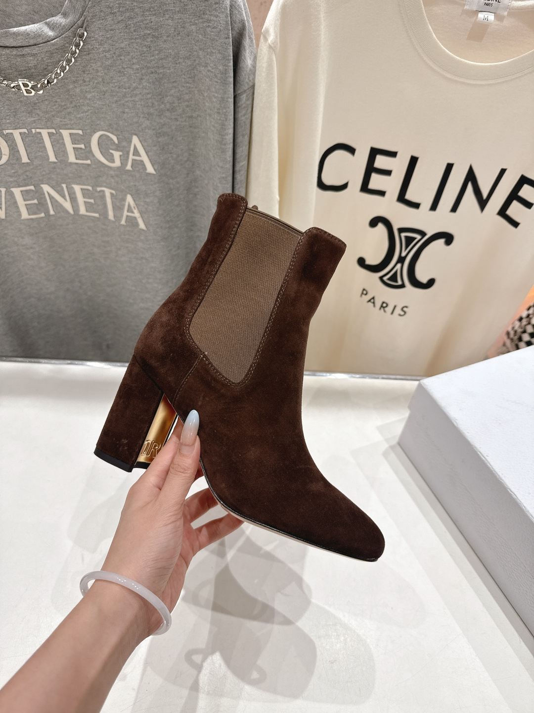 高版本出厂 Dior*迪奥D家F031 2025ss新款️高跟短靴强烈推荐款～气质十足的女王范.最优雅的