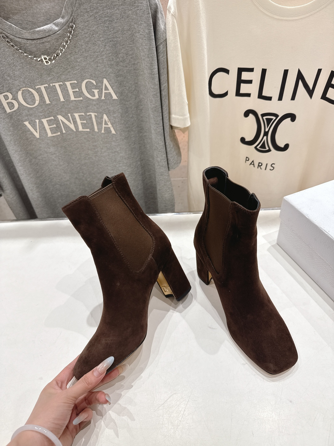 高版本出厂 Dior*迪奥D家F031 2025ss新款️高跟短靴强烈推荐款～气质十足的女王范.最优雅的