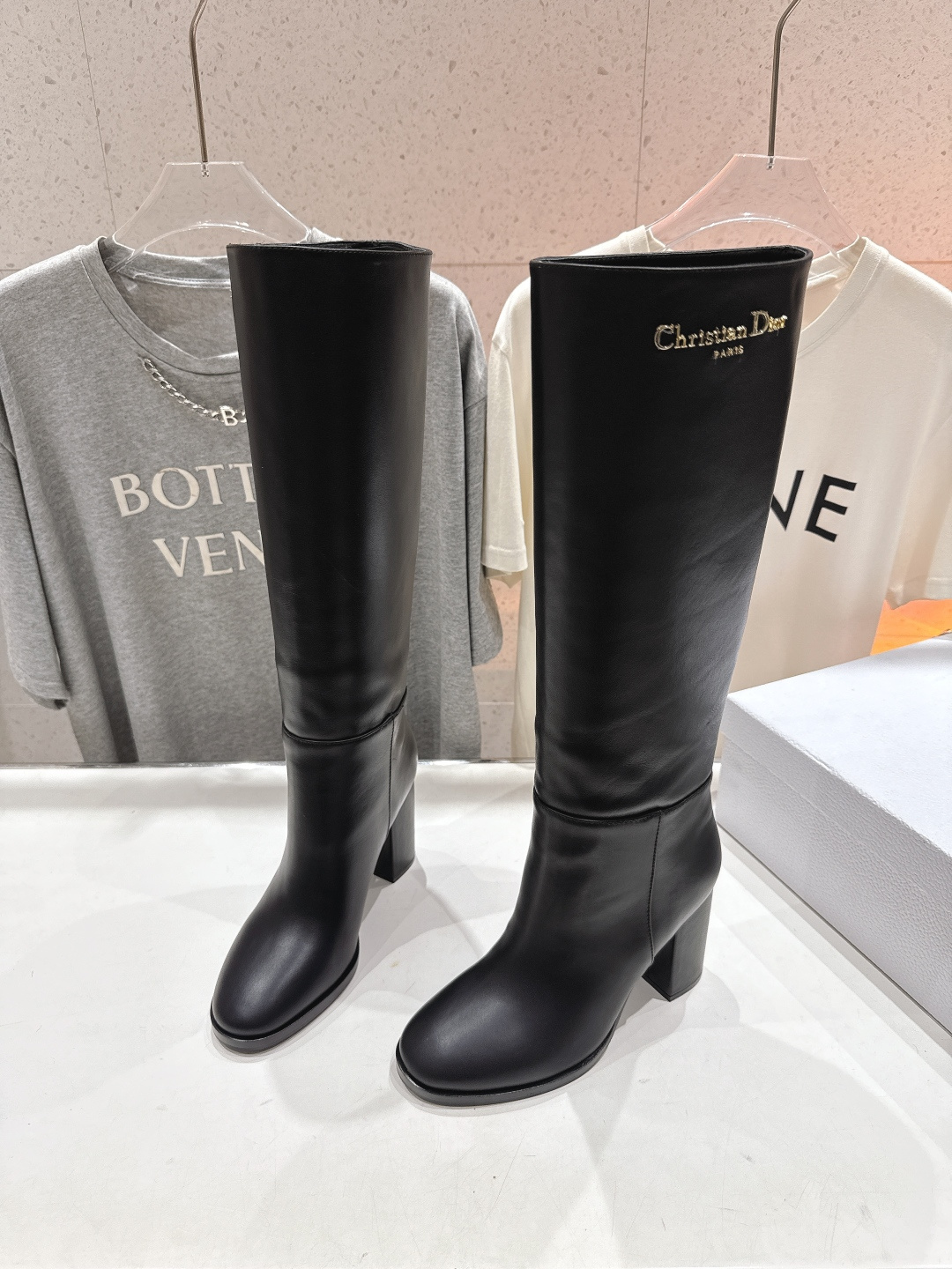 高版本出厂 Dior*迪奥D家F031 2025ss秋冬新款️高跟长靴，强烈推荐款～气质十足的女王范.最