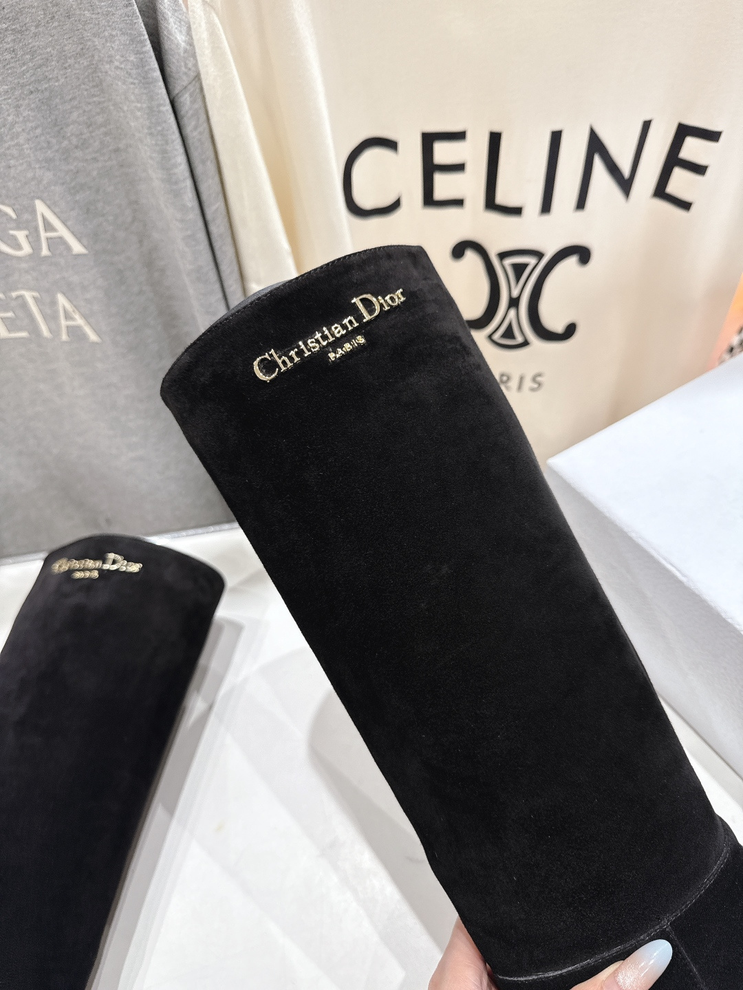 高版本出厂 Dior*迪奥D家F031 2025ss秋冬新款️高跟长靴，强烈推荐款～气质十足的女王范.最