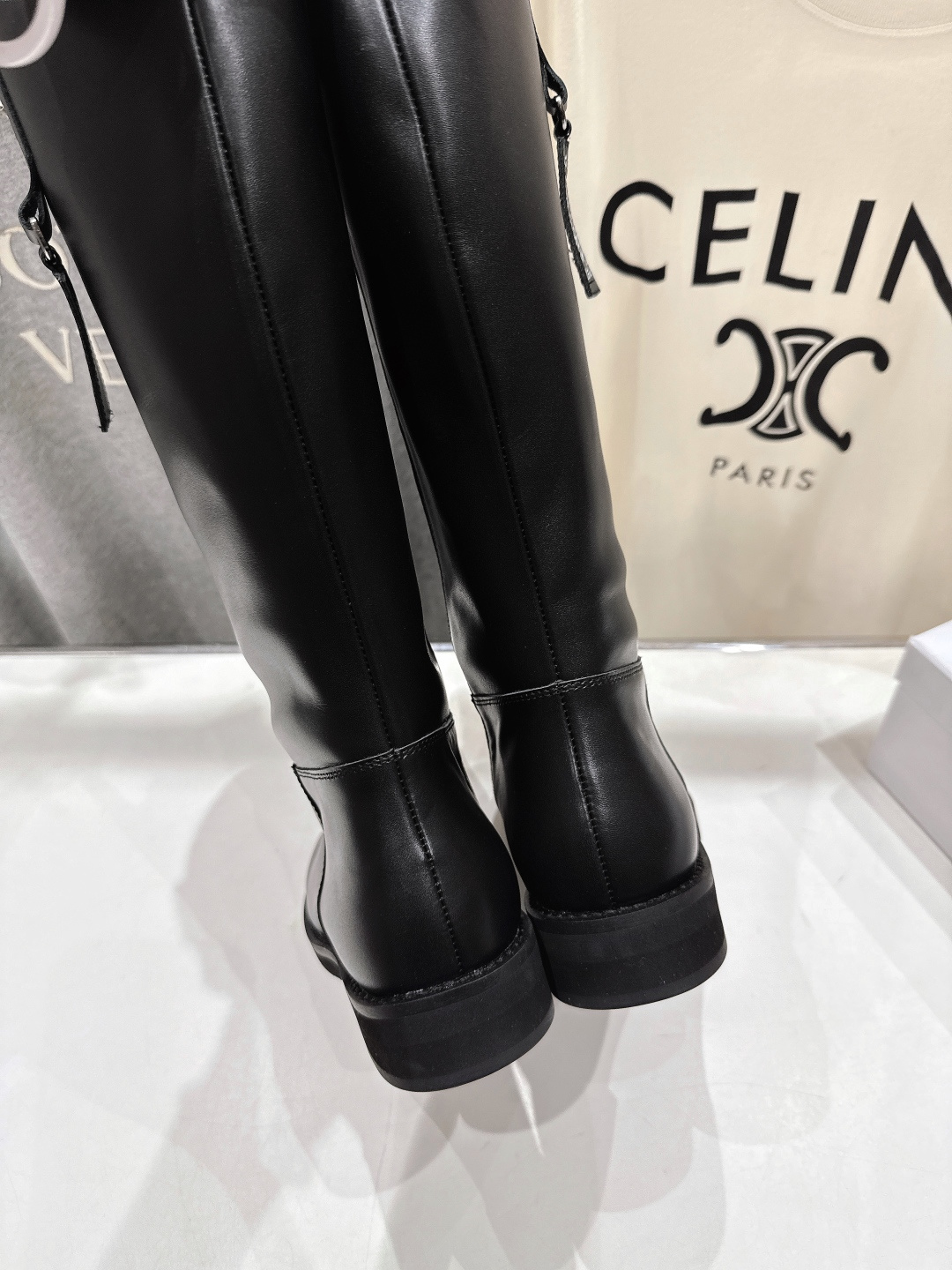 高版本出厂 皮面 Maison Margiela | MM6马吉拉秋冬新款超有感的高筒靴骑士靴长靴恰到好