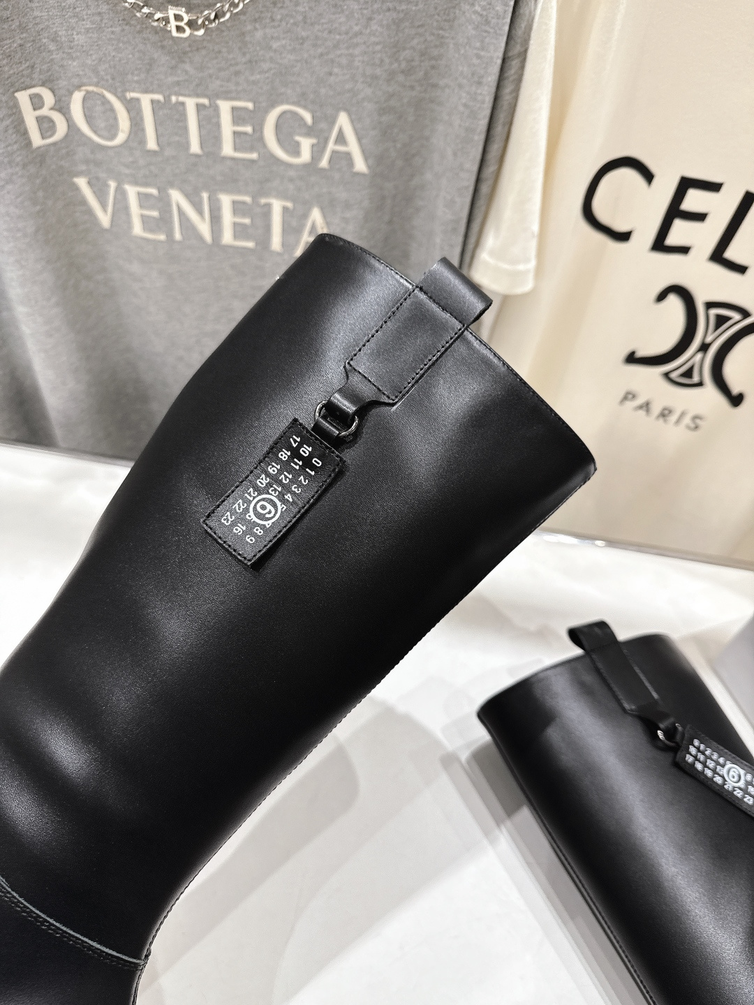 高版本出厂 皮面 Maison Margiela | MM6马吉拉秋冬新款超有感的高筒靴骑士靴长靴恰到好