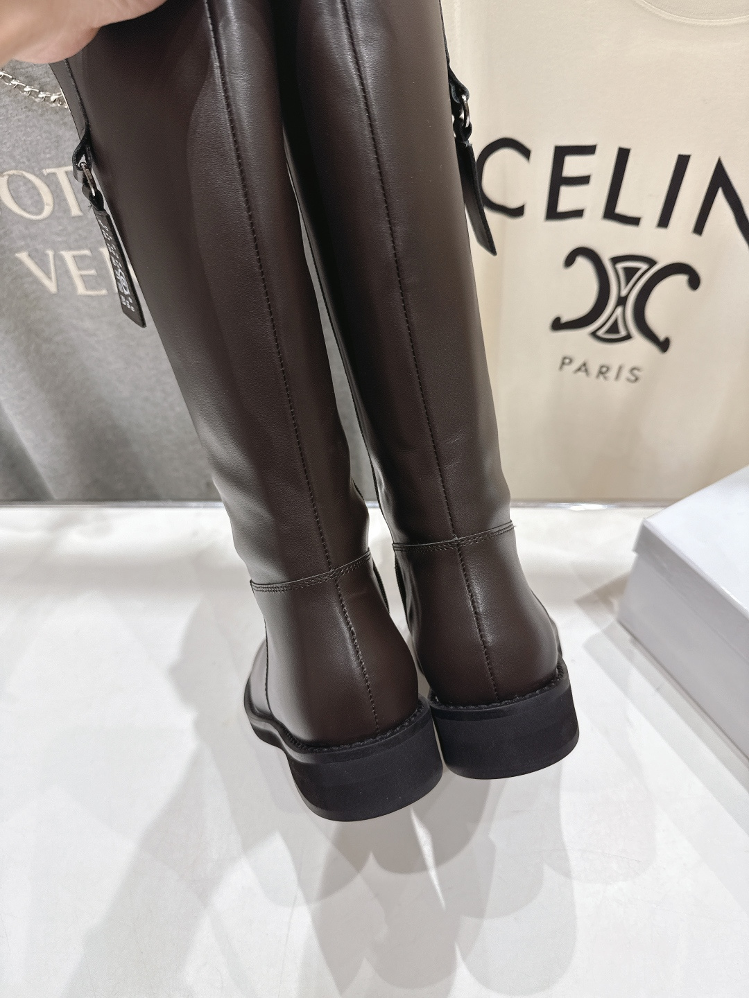 高版本出厂 皮面 Maison Margiela | MM6马吉拉秋冬新款超有感的高筒靴骑士靴长靴恰到好