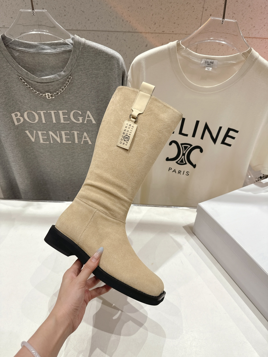 高版本出厂 Maison Margiela | MM6马吉拉秋冬新款超有感的高筒靴骑士靴长靴恰到好处的筒