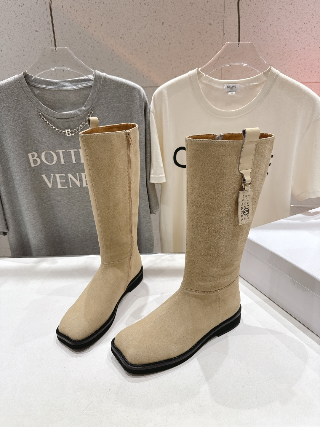 高版本出厂 Maison Margiela | MM6马吉拉秋冬新款超有感的高筒靴骑士靴长靴恰到好处的筒