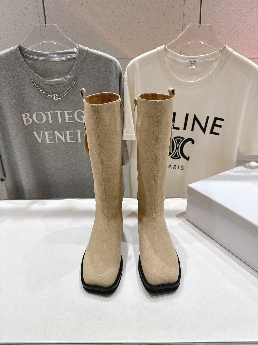 高版本出厂 Maison Margiela | MM6马吉拉秋冬新款超有感的高筒靴骑士靴长靴恰到好处的筒